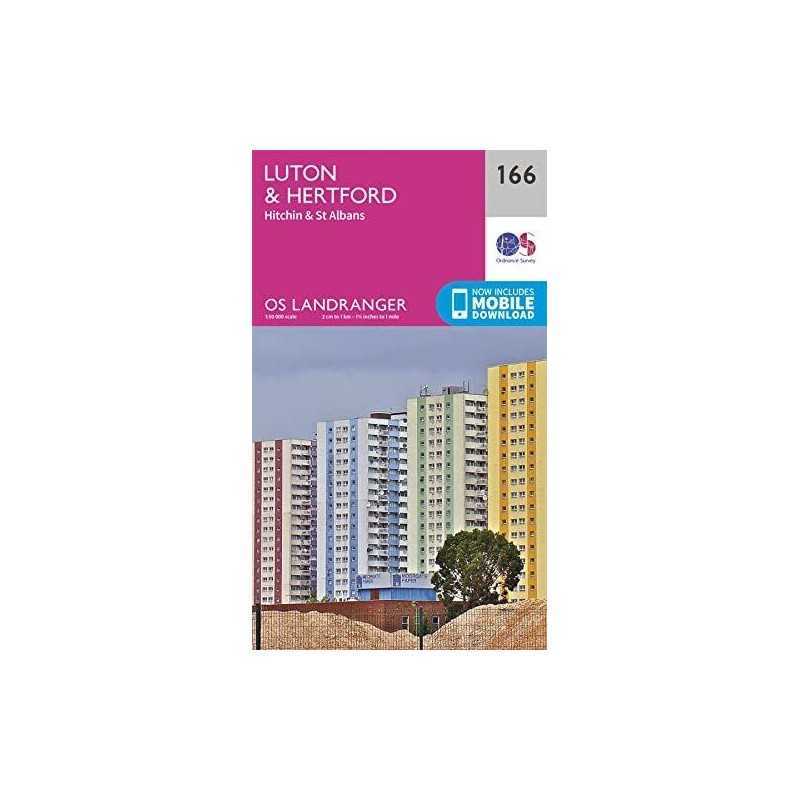 Luton & Hertford Map | Hitchin & St Albans | Ordnance Surv... by Ordnance Survey