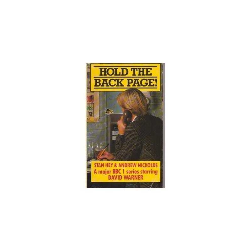 Hold the Back Page by Nickolds, Andrew Paperback Book