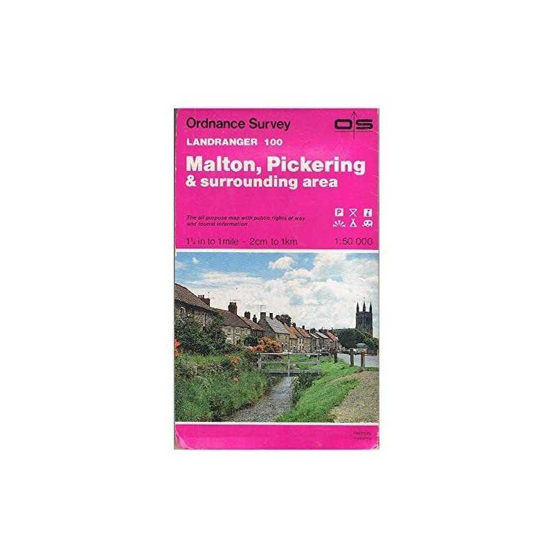Landranger Maps: Malton, Pickering and S... by Ordnance Survey Sheet map, folded