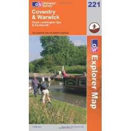 Coventry and Warwick, Royal Leamington S... by Ordnance Survey Sheet map, folded