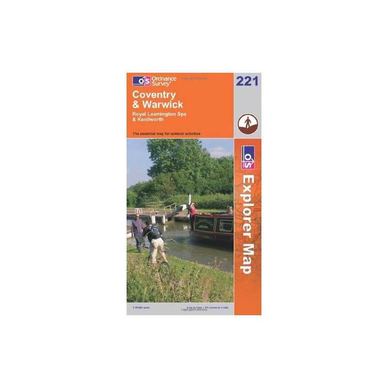 Coventry and Warwick, Royal Leamington S... by Ordnance Survey Sheet map, folded