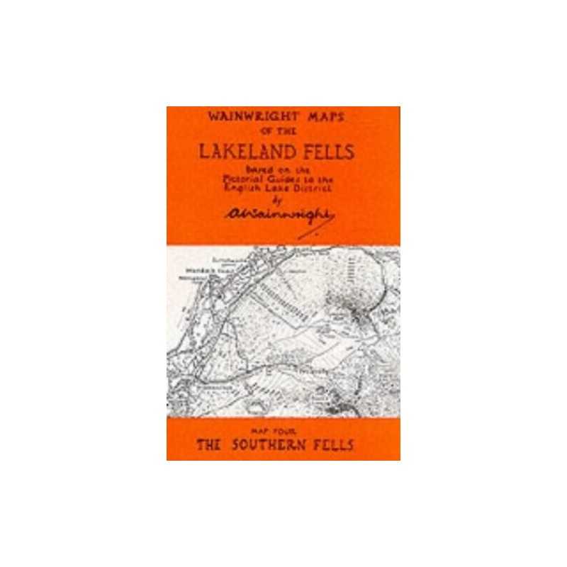 Southern Fells (Map 4) (Wainwright ma... by Wainwright, Alfred Sheet map, folded