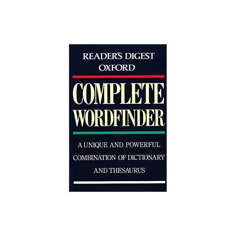 Readers Digest Oxford Complete Wordfinder Hardback Book