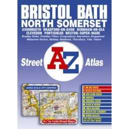 Bristol, Bath & North Somerset Street At... by Geographers A-Z Map Spiral bound