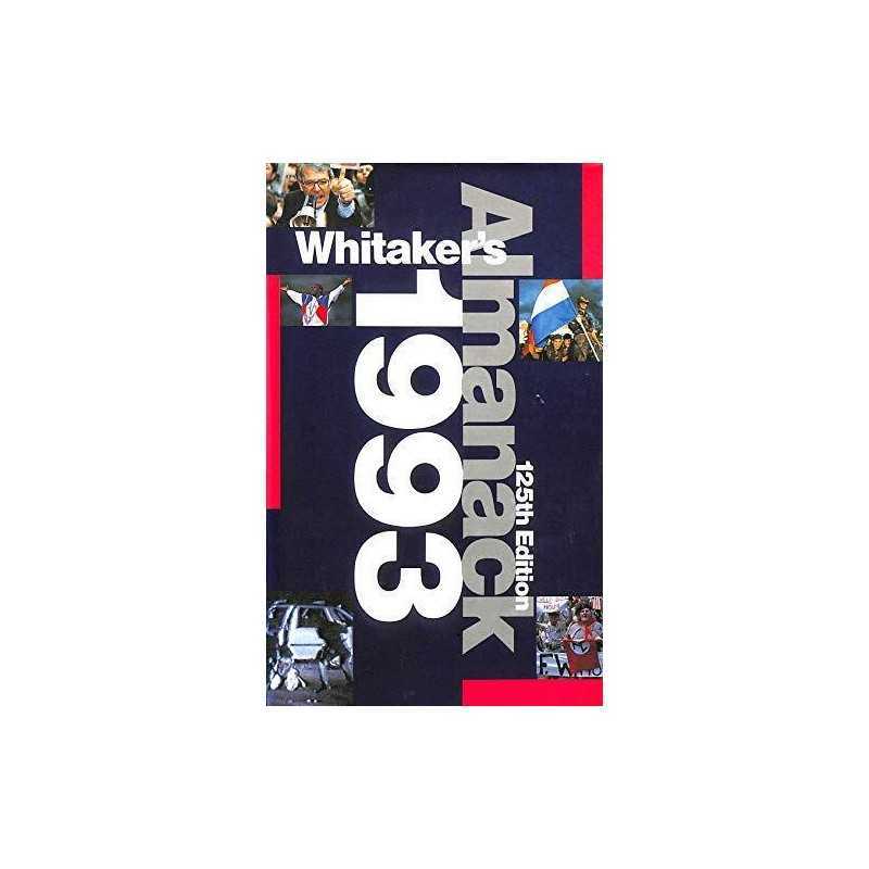 Whitakers Almanack 1993: 125th annual edition.... by Whitaker, Joseph Paperback