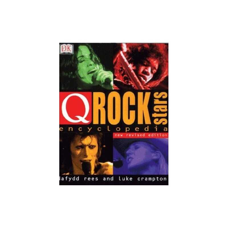 Q Magazine Encyclopedia of Rock Stars by Crampton, Luke Paperback Book The