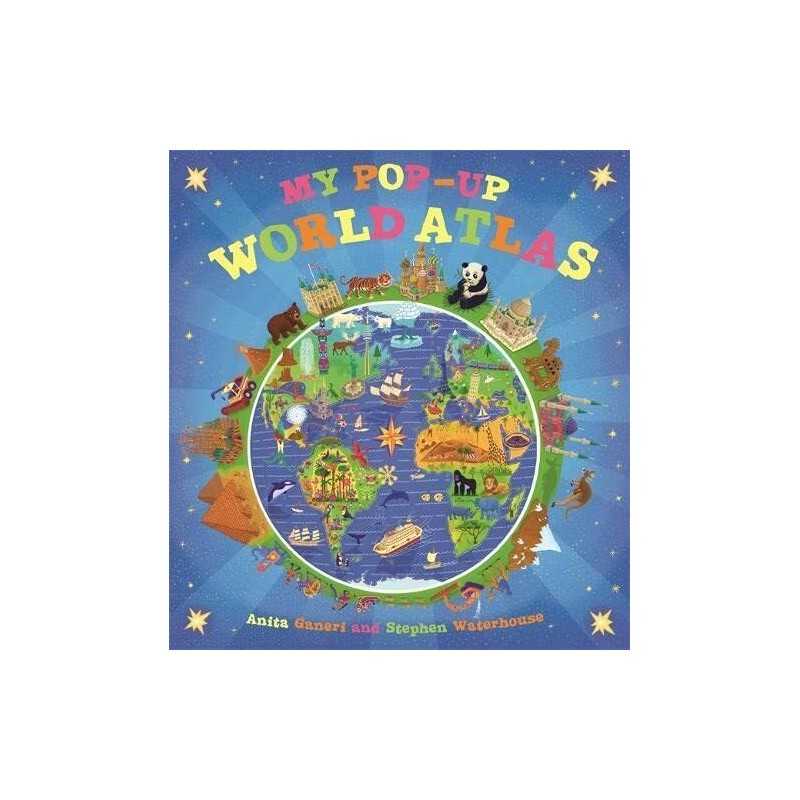 My Pop Up World Atlas by Anita Ganeri Book