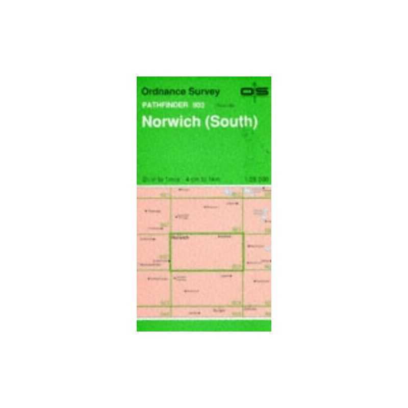 Pathfinder Maps: Norwich (South) Sheet 9... by Ordnance Survey Sheet map, folded