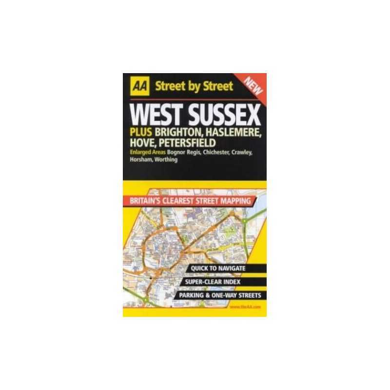 AA Street by Street Sussex, West, AA Publishing