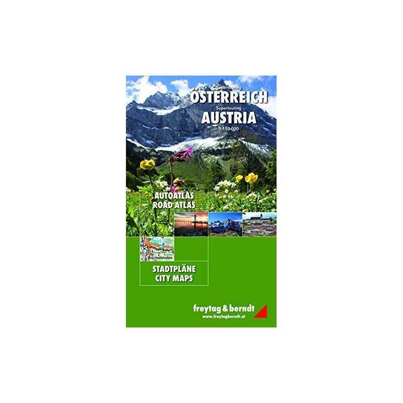 ?-sterreich Supertouring 1 : 150 000.: Wegenatlas 1:150 000 Spiral bound Book