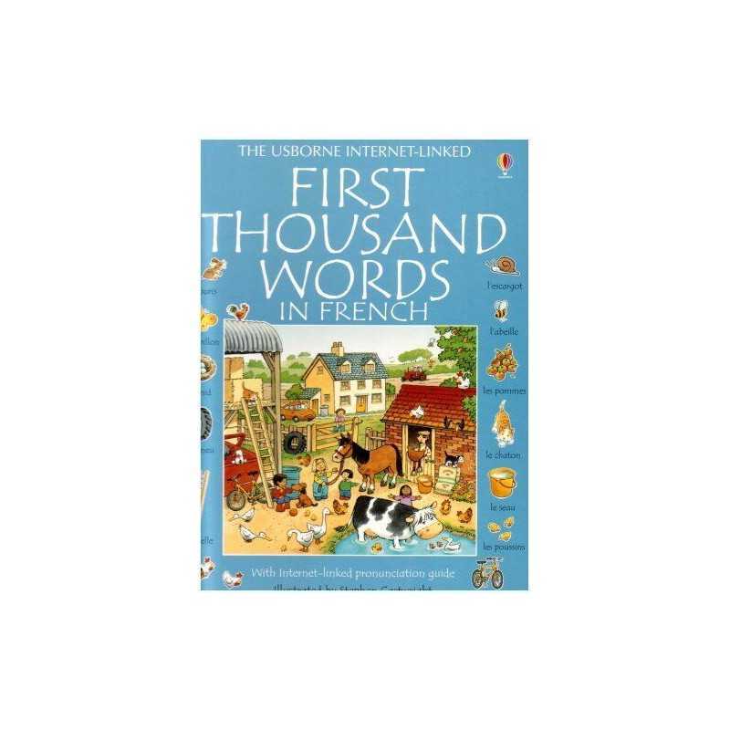 First Thousand Words in French by Amery, Heather Book