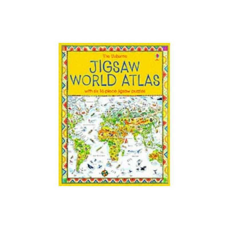 The Usborne Jigsaw World Atlas (Usborne Jigsaw Books) by King, Colin Paperback