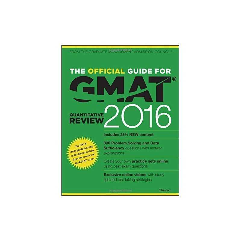 The Official Guide for GMAT Quantit..., GMAC (Graduate