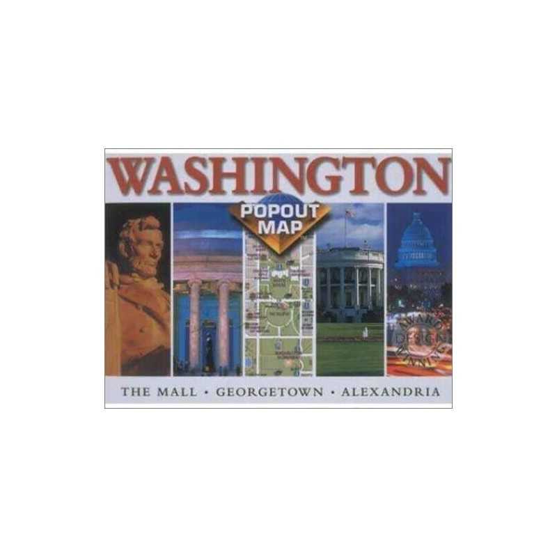 Washington DC (USA PopOut Maps S.) by Compass Maps Sheet map Book  Fast