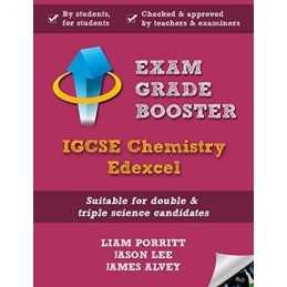 Exam Grade Booster: IGCSE Chemistry Edexcel by Alvey, James Book  Fast