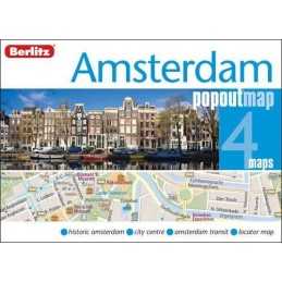 Amsterdam Berlitz PopOut Map (Berlitz PopOut Maps) by Berlitz Sheet map, folded