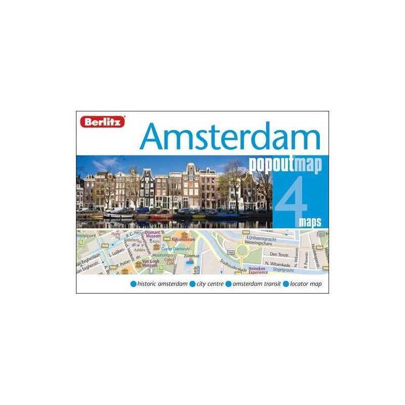 Amsterdam Berlitz PopOut Map (Berlitz PopOut Maps) by Berlitz Sheet map, folded