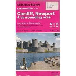 Landranger Maps: Cardiff, Newport and Su... by Ordnance Survey Sheet map, folded