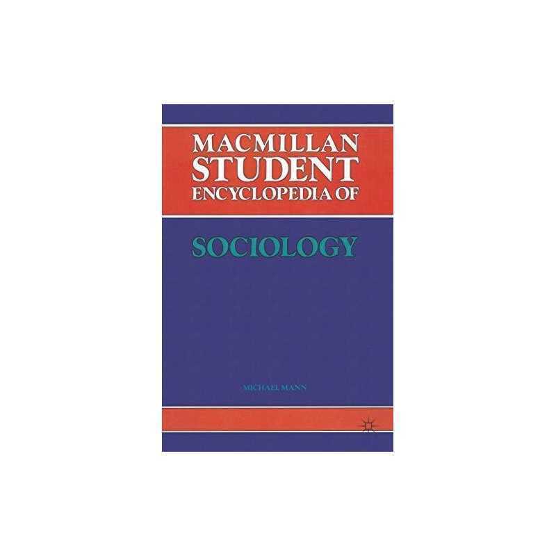Macmillan Student Encyclopedia of Sociology Paperback Book