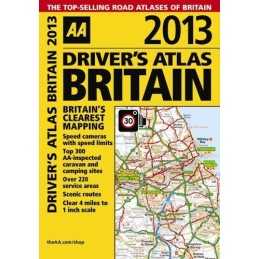 AA Drivers Atlas Britain 2013 (Road Atlas) Book