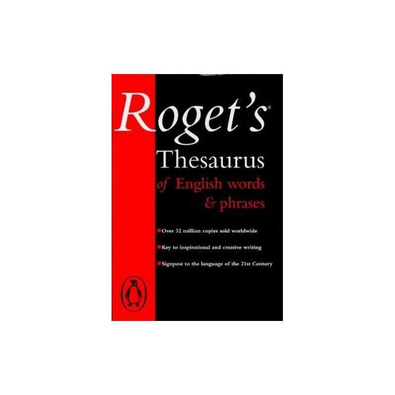 Rogets Thesaurus of English Words And Phrases by Roget, Peter Hardback Book The