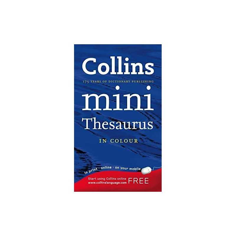 Collins Mini Thesaurus by Not Known Paperback Book