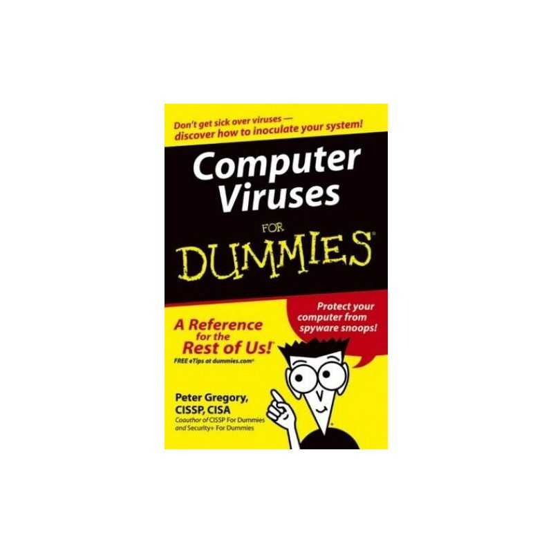 Computer Viruses For Dummies (For Dummies S.) by Gregory, Peter H. Paperback The