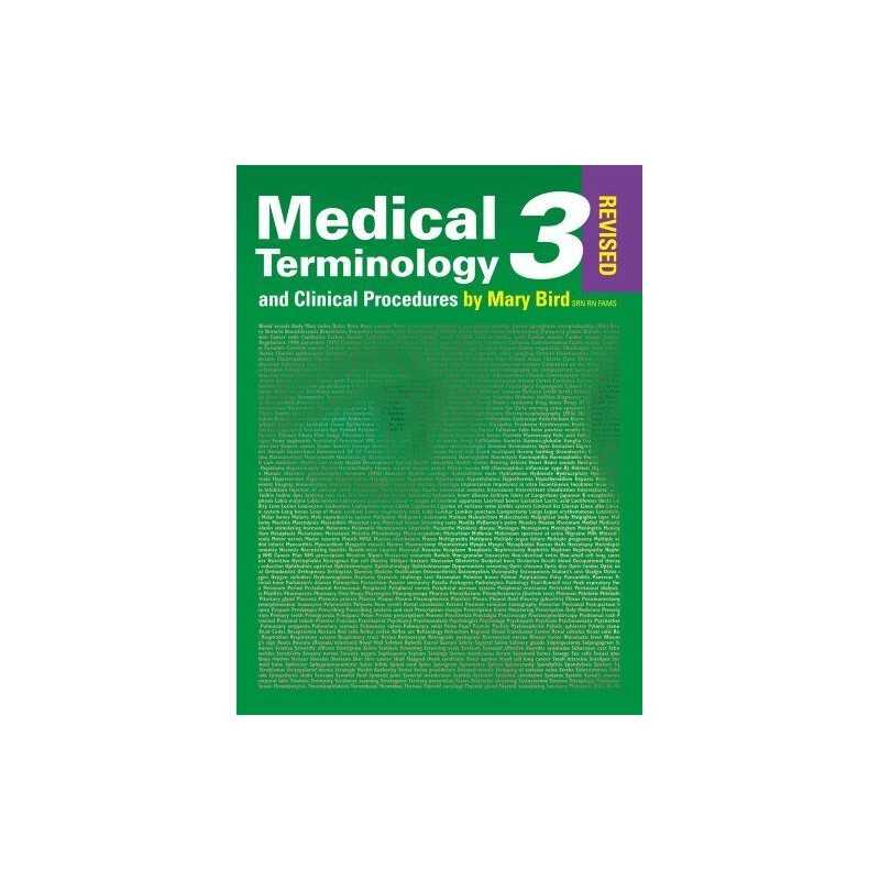 Medical Terminology and Clinical Procedures Revised 3r... by Mary Bird Paperback