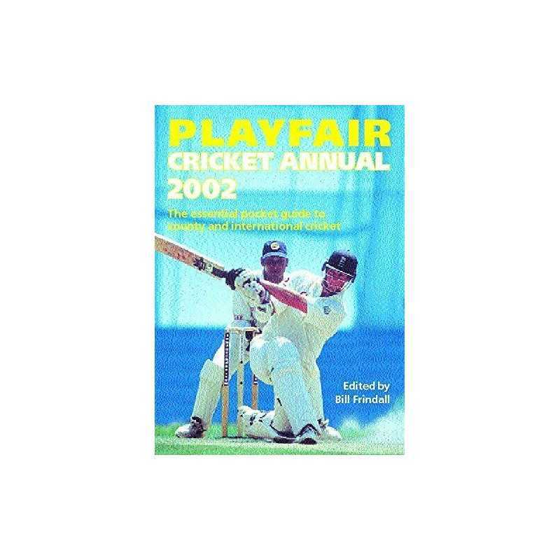 Playfair Cricket Annual 2002 by Frindall, Bill Paperback Book  Fast