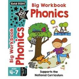 Gold Stars Big Workbook Phonics Ages 4-7 Early Years and KS1:... by Nina Filipek