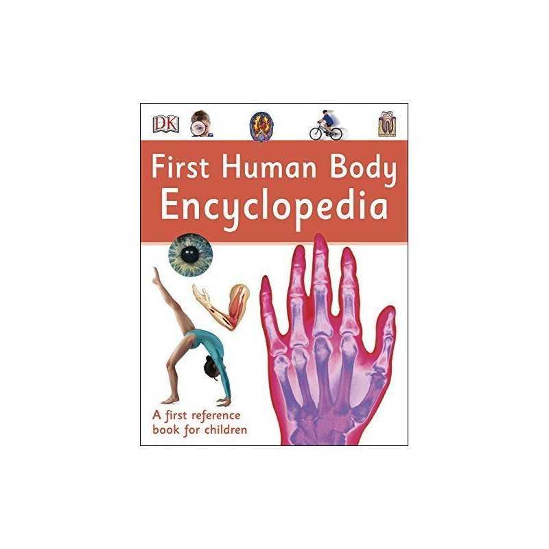 First Human Body Encyclopedia (DK First Reference) by DK Book  Fast