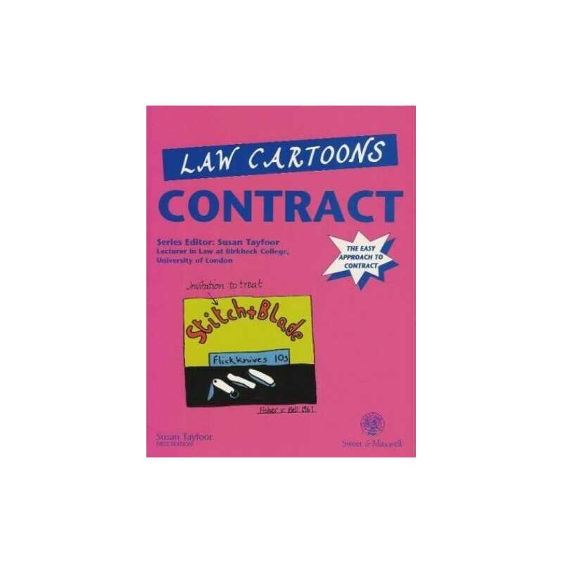 Contract (Law Cartoons) by Tayfoor, Susan Paperback Book