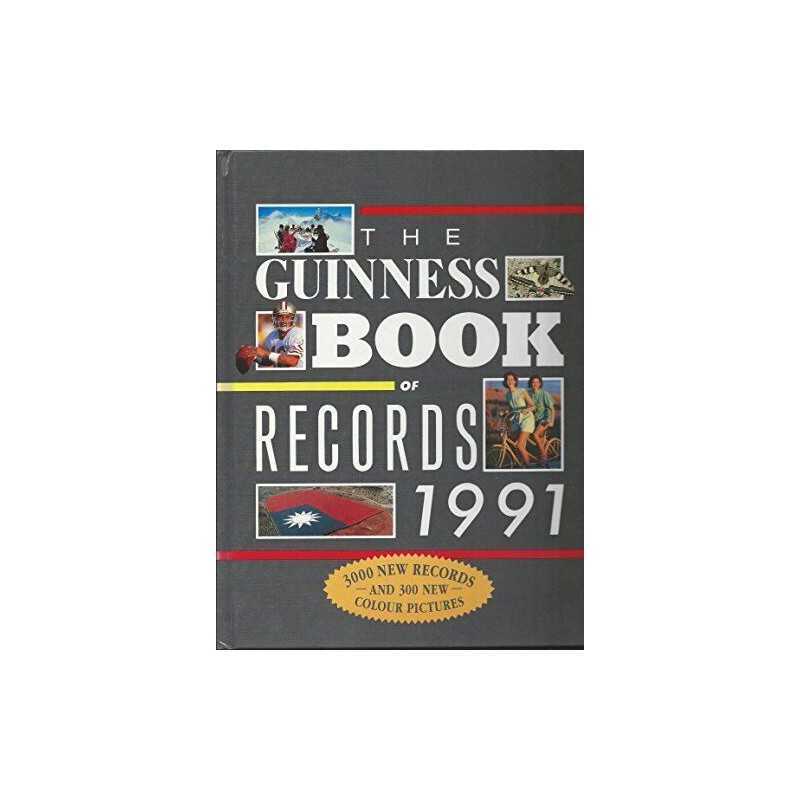 The Guinness Book of Records 1991 by McFarlan, Donald .(Editor) Hardback Book