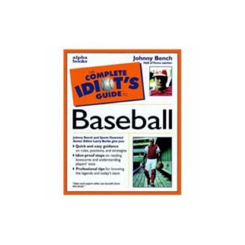 The Complete Idiots Guide to Baseball by Burke, Larry Counterpack - filled The