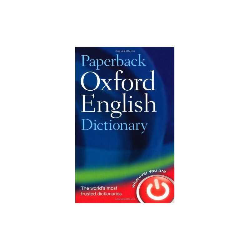 Paperback Oxford English Dictionary by Oxford Dictionaries Paperback Book The