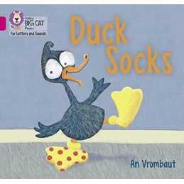 Duck Socks: Band 01B/Pink B (Collins Big Cat Phonics for Lett... by Vrombaut, An