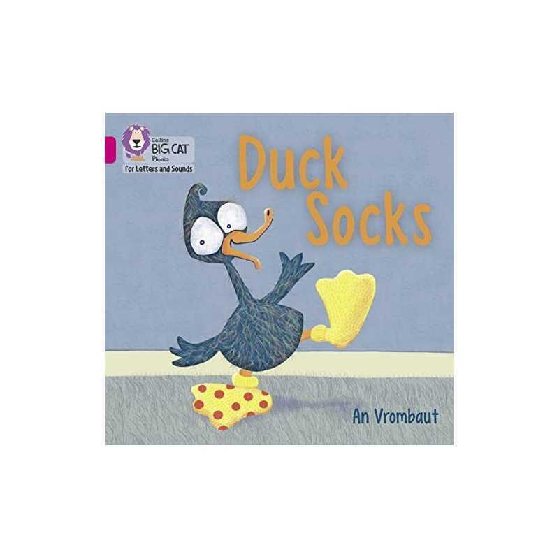 Duck Socks: Band 01B/Pink B (Collins Big Cat Phonics for Lett... by Vrombaut, An