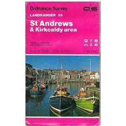 Landranger Maps: St.Andrews and Kirkcald... by Ordnance Survey Sheet map, folded