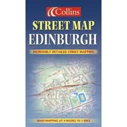 Edinburgh Colour Street Map by Collectif Sheet map, folded Book  Fast