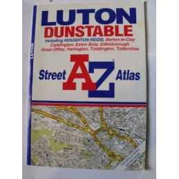 A-Z Luton and Dunstable Street Atlas Paperback Book