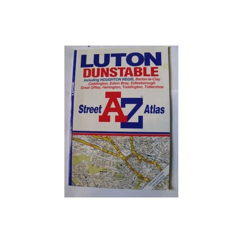 A-Z Luton and Dunstable Street Atlas Paperback Book