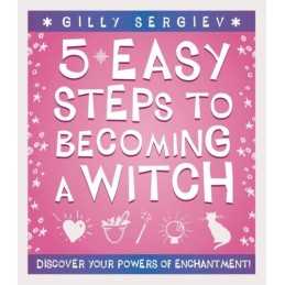5 Easy Steps to Becoming a Witch by Sergiev, Gilly Paperback Book  Fast
