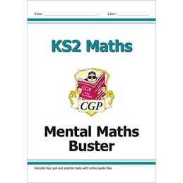 KS2 Maths SAT Buster - Mental Maths (with audio tests) (CGP KS2 ... by CGP Books