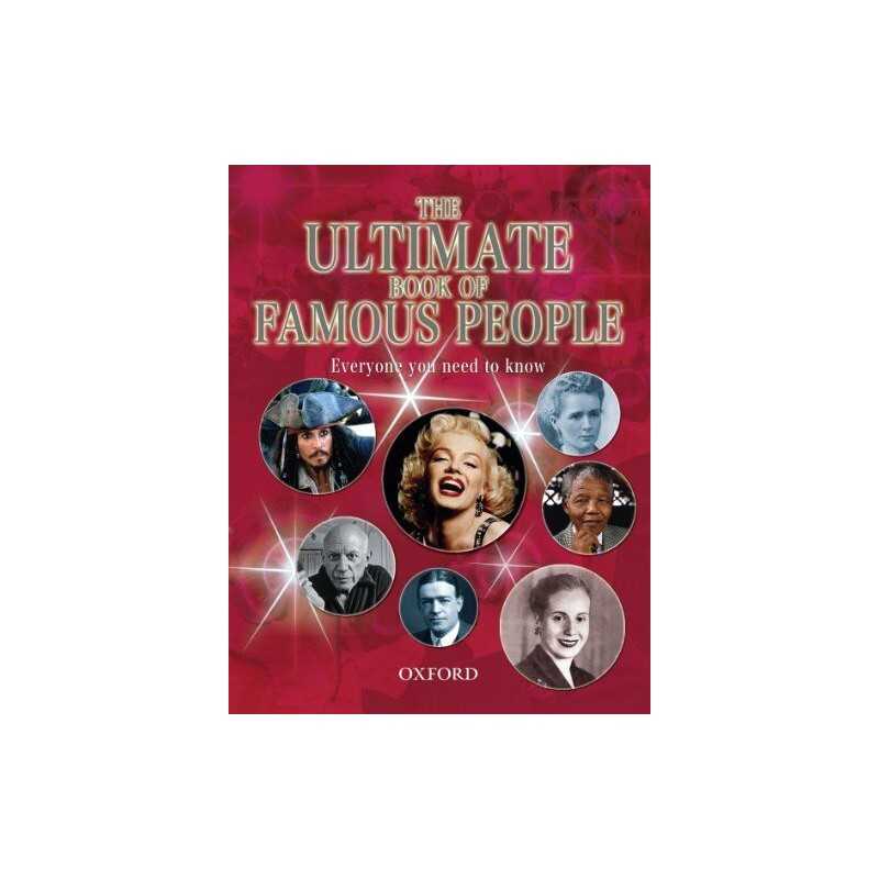 The Ultimate Book of Famous People by , Various Paperback Book  Fast