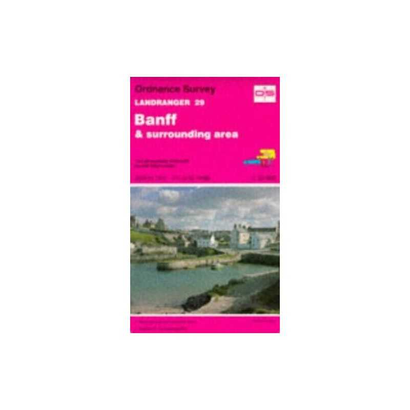 Banff and Surrounding Area (Landranger M... by Ordnance Survey Sheet map, folded