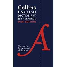 Collins Mini Dictionary & Thesaurus by Collins Dictionaries Book  Fast