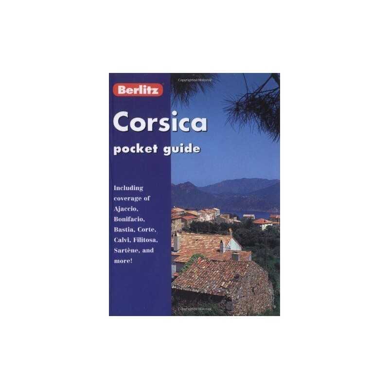 Berlitz Corsica Pocket Guide (Berlitz Pocke... by Berlitz Editorial St Paperback
