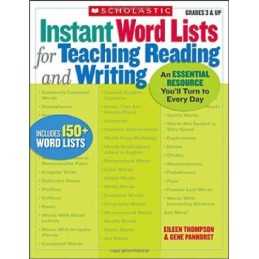 Instant Word Lists for Teaching Read..., Panhorst, Gene