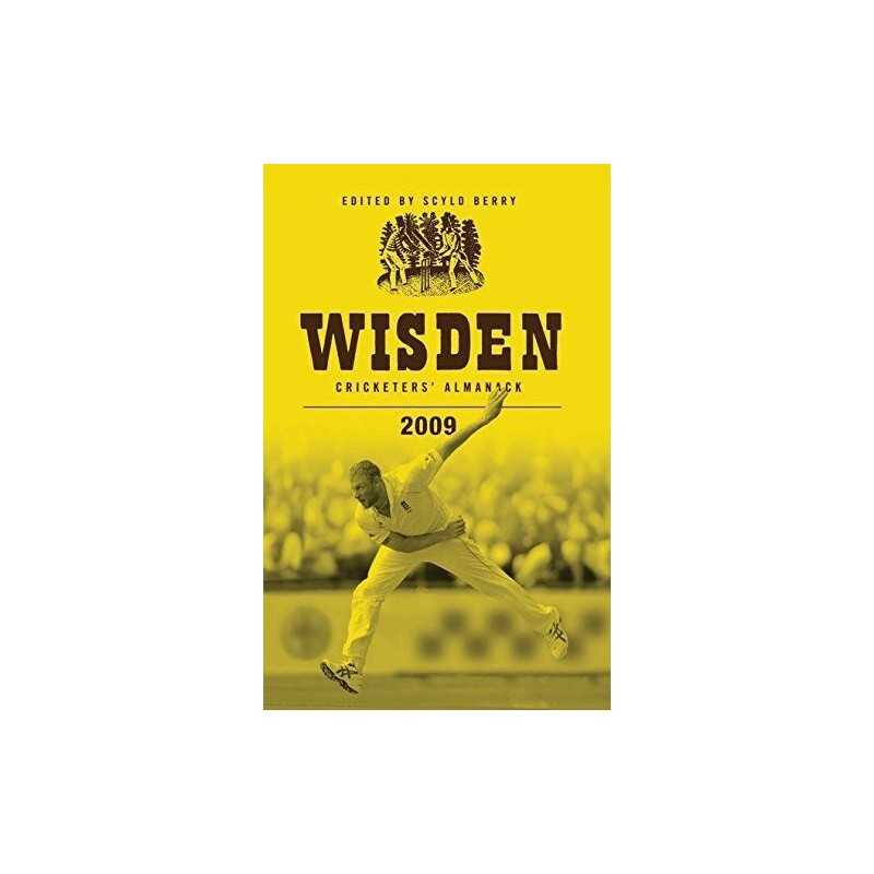 Wisden Cricketers Almanack 2009 by Scyld Berry Hardback Book  Fast