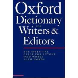 The Oxford Dictionary for Writers and Editors Hardback Book
